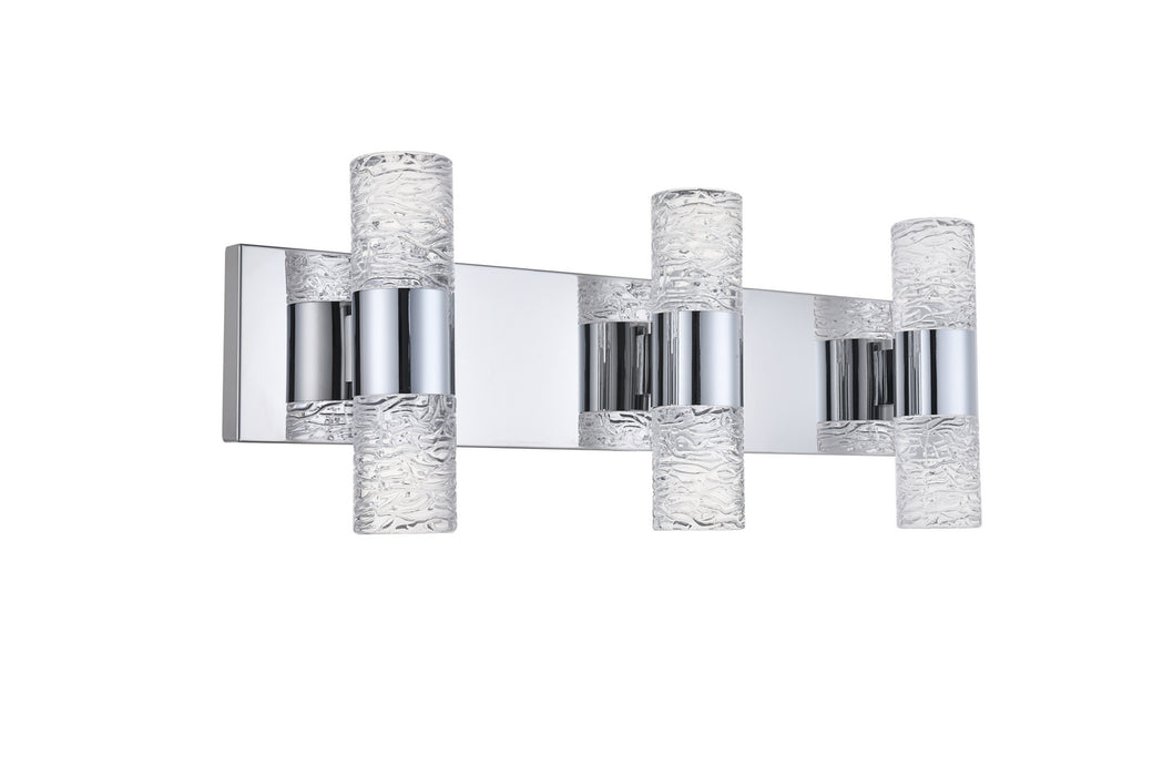 LED Wall Sconce from the Vega collection in Chrome finish