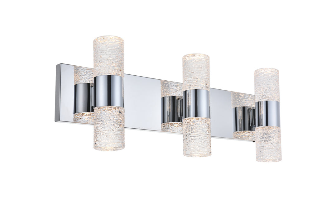 LED Wall Sconce from the Vega collection in Chrome finish