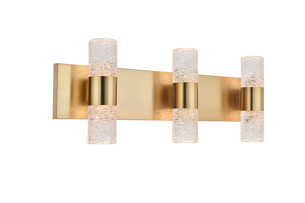 LED Wall Sconce from the Vega collection in Gold finish