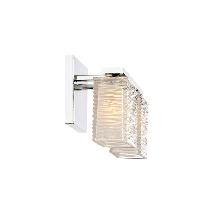 Two Light Bath Fixture from the Westcap collection in Polished Chrome finish