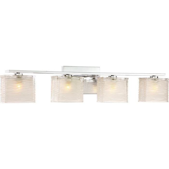 Four Light Bath Fixture from the Westcap collection in Polished Chrome finish