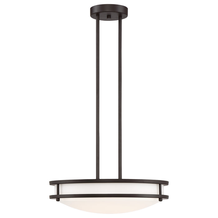 LED Semi Flush Mount from the Solero collection in Bronze finish