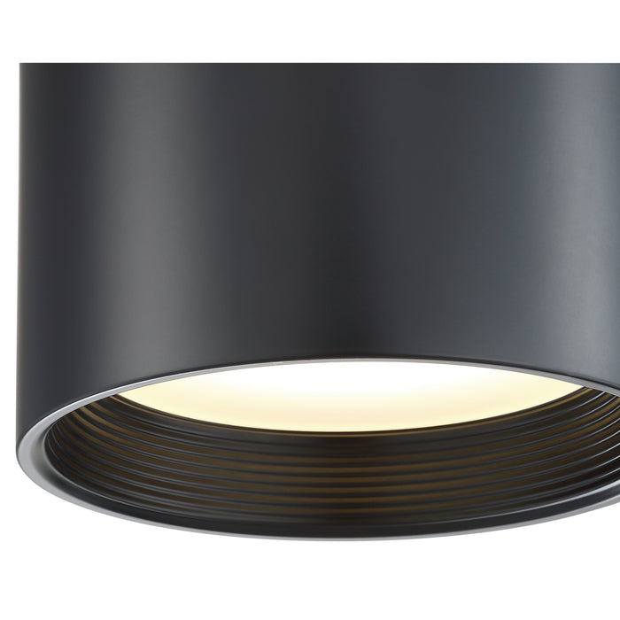 LED Flush Mount from the Reel collection in Black finish
