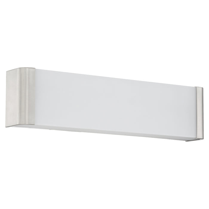 LED Vanity from the Origin collection in Brushed Steel finish