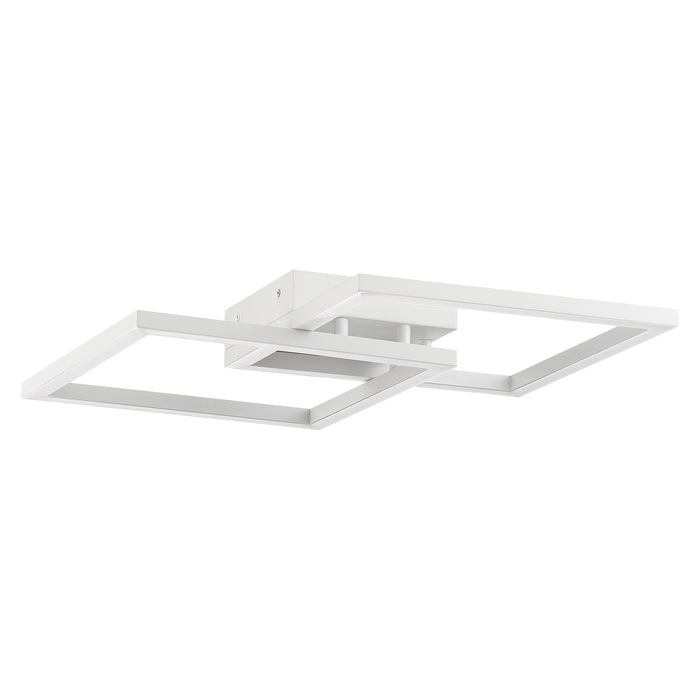 LED Wall Fixture from the Squared collection in White finish