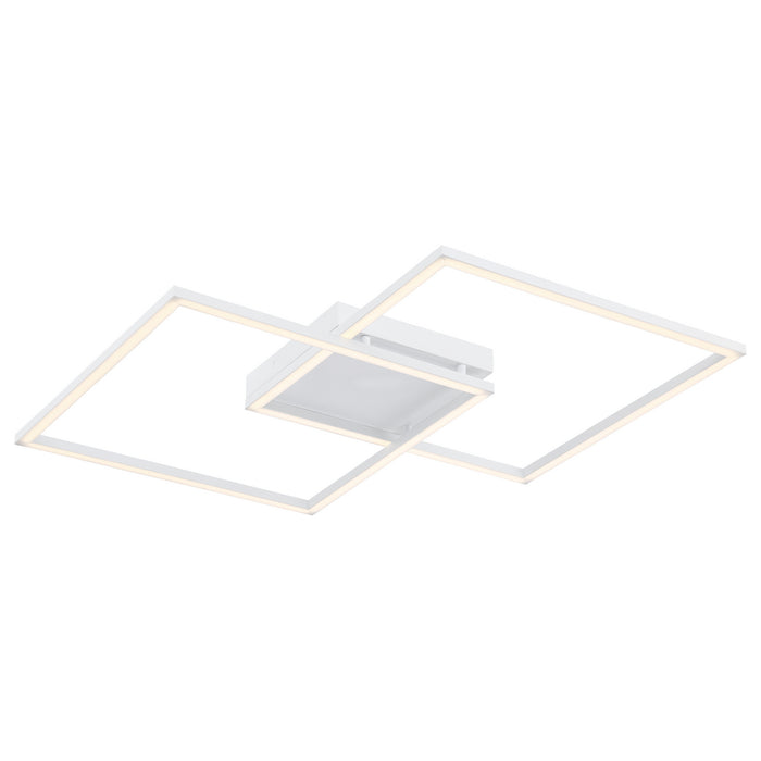 LED Wall Fixture from the Squared collection in White finish