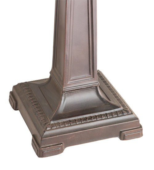 Two Light Table Base from the Mission collection in Mahogany Bronze finish