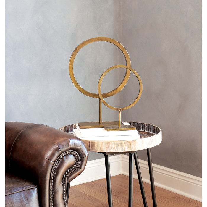 Table Decor from the Bangle collection in Antique Brass finish