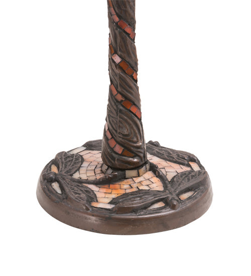 One Light Table Lamp from the Dragonfly collection in Mahogany Bronze finish