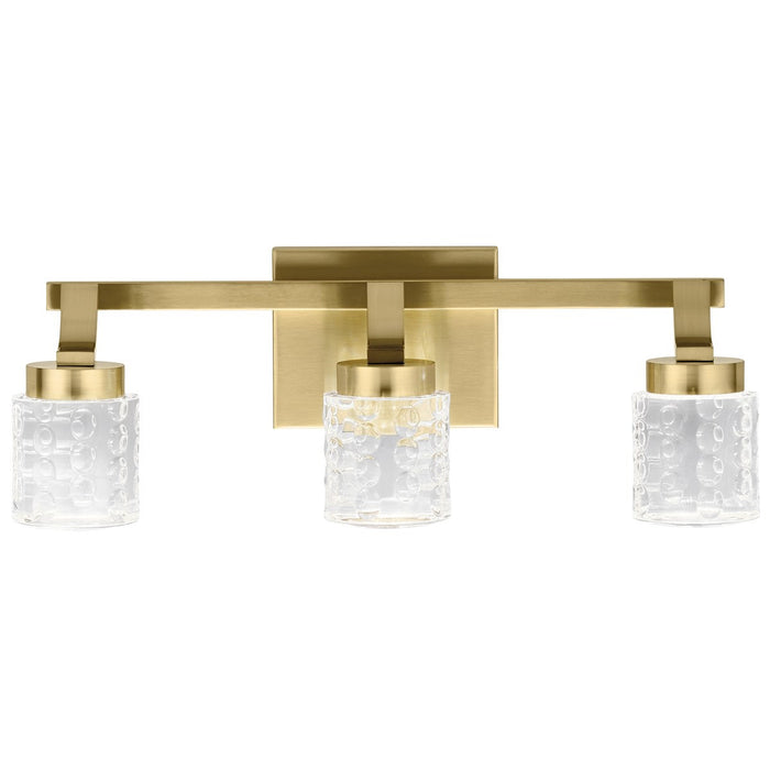 LED Vanity from the Rene collection in Champagne Gold finish