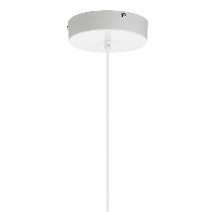 LED Pendant from the Kordan collection in Matte White finish