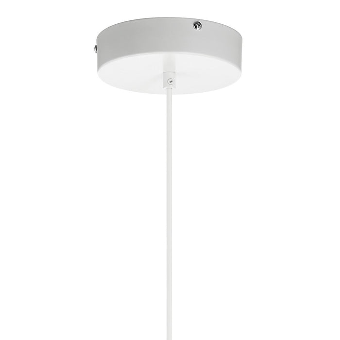 LED Mini Pendant from the Kordan collection in Matte White finish