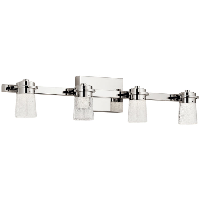 LED Vanity from the Vada collection in Polished Nickel finish