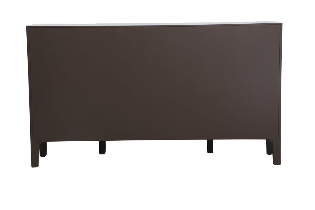 Credenza from the Modern collection in Dark Walnut finish