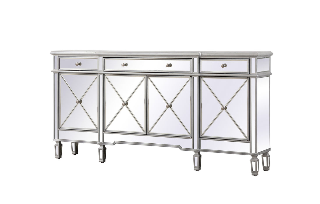 Credenza from the Contempo collection in Silver finish