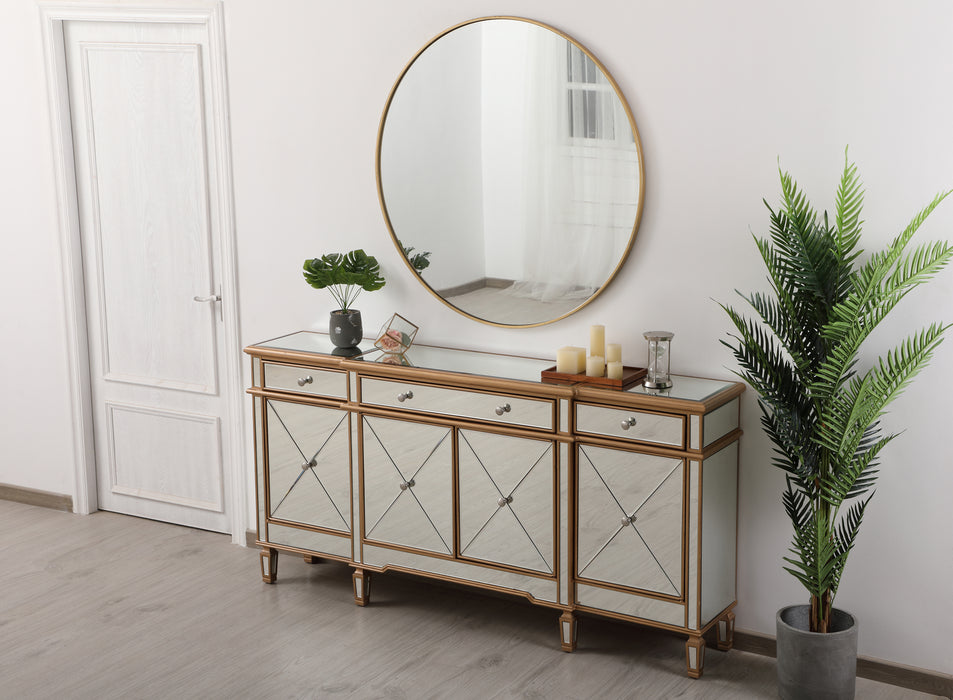 Credenza from the Contempo collection in Gold finish