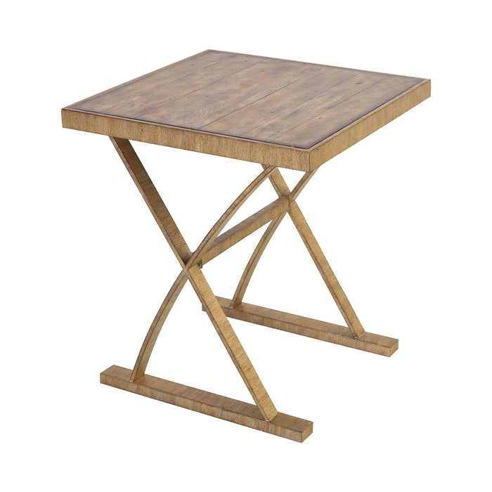 Accent Table from the Better Ending collection in Solid Brown finish