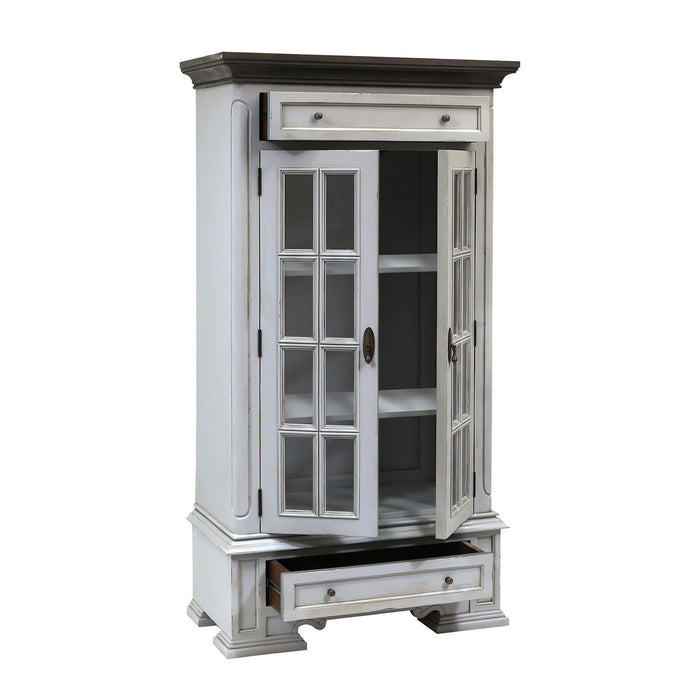 Cabinet from the Hartford collection in Light Washed Grey finish