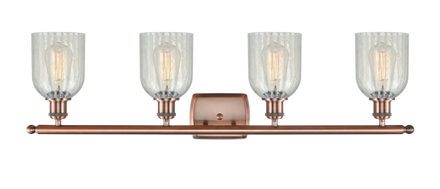 Four Light Bath Vanity from the Ballston collection in Antique Copper finish