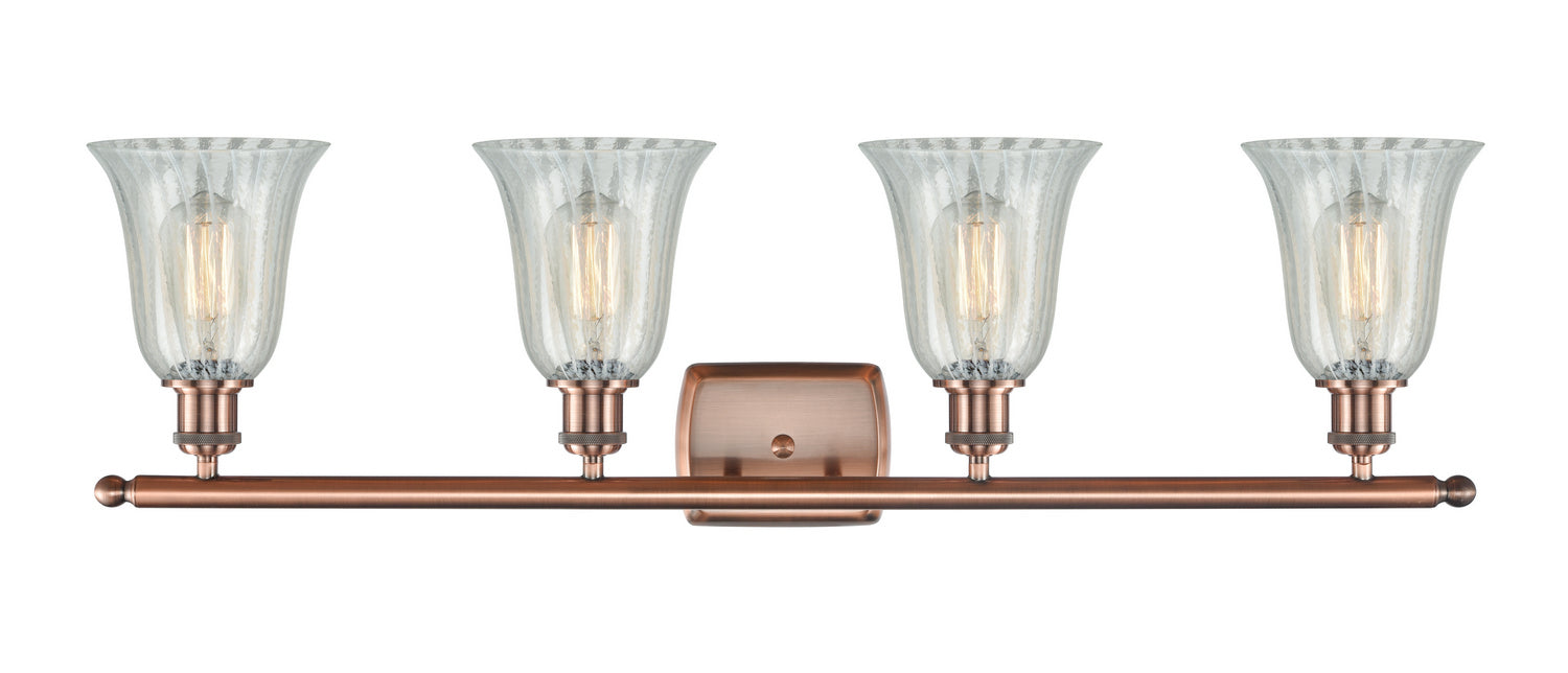 Four Light Bath Vanity from the Ballston collection in Antique Copper finish