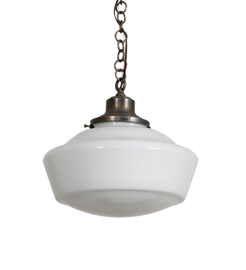 One Light Pendant from the Revival collection in Antique Brass finish
