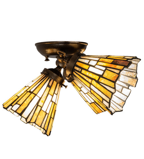 Three Light Flushmount from the Delta collection