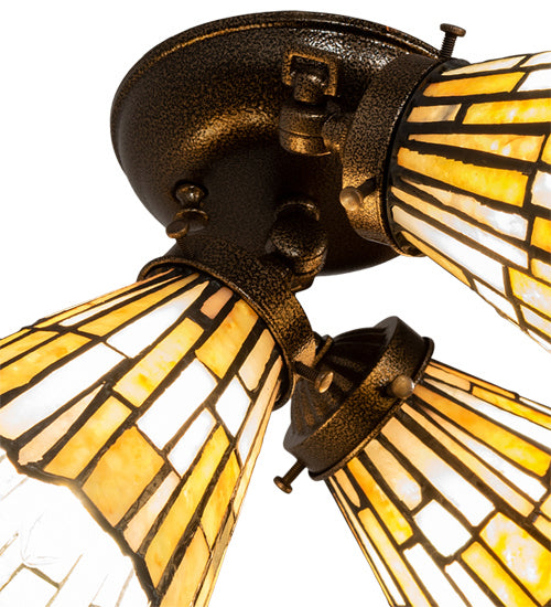 Three Light Flushmount from the Delta collection