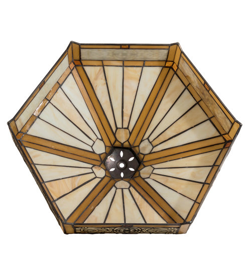 Shade from the Peaches collection in Timeless Bronze finish