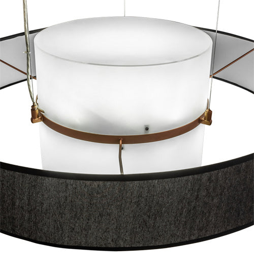 LED Pendant from the Ashton collection in Copper finish