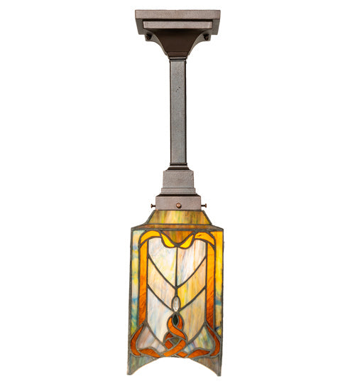 One Light Pendant from the Cottage Mission collection
