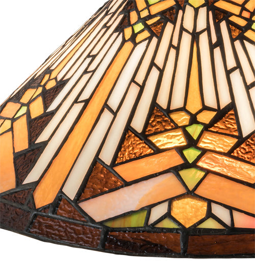 Shade from the Nuevo Ii collection in Nickel finish