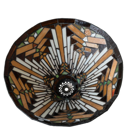 Shade from the Nuevo Ii collection in Nickel finish