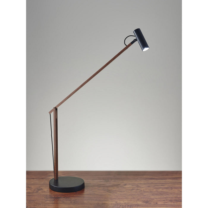 LED Desk Lamp from the Crane collection in Black finish