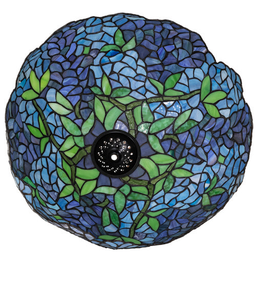 Shade from the Wisteria collection in Verdigris finish