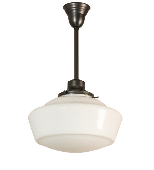 One Light Pendant from the Revival collection in Craftsman Brown finish
