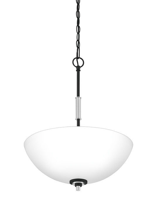 Three Light Pendant from the Conrad collection in Brushed Nickel finish
