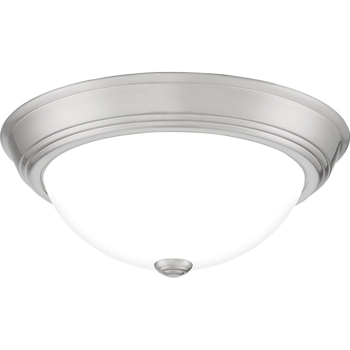 Two Light Flush Mount from the Erwin collection in Brushed Nickel finish