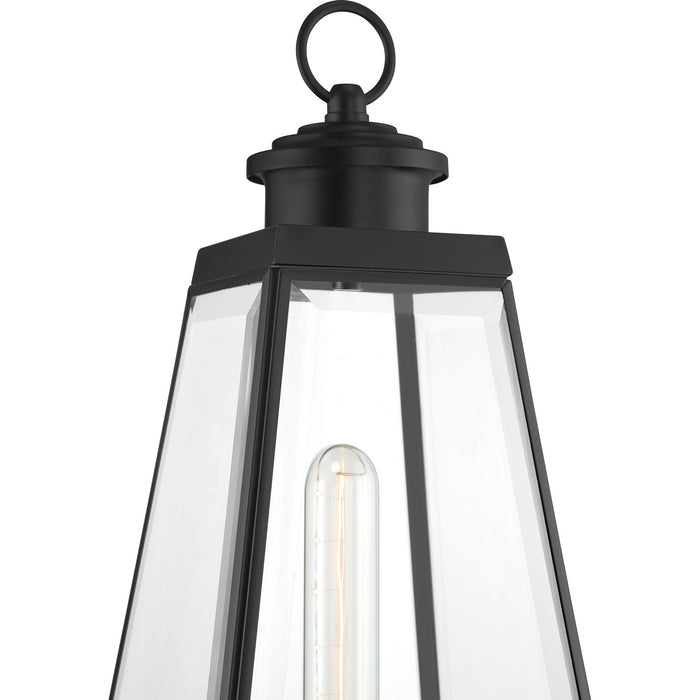 One Light Outdoor Post Mount from the Paxton collection in Matte Black finish