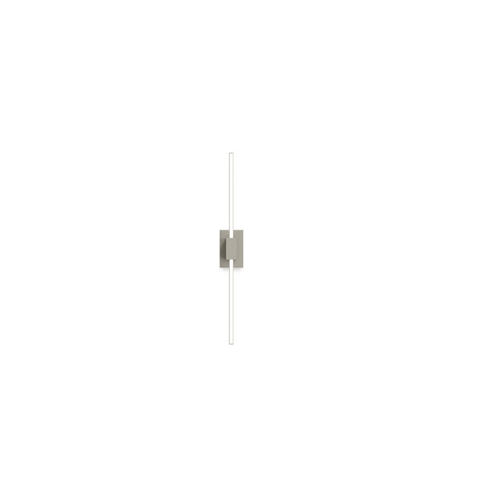 LED Wall Sconce from the Z-Bar collection in Brushed Nickel finish