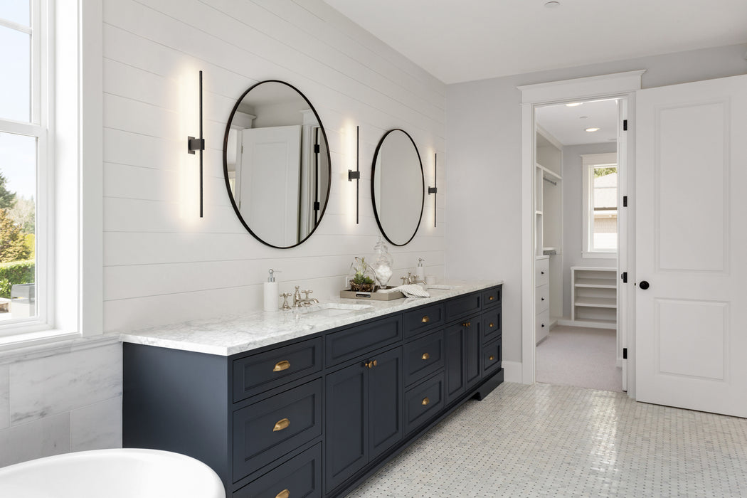 LED Wall Sconce from the Z-Bar collection in Matte Black finish