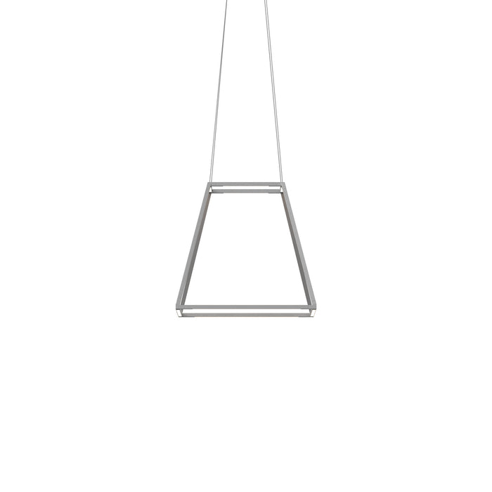 LED Pendant from the Z-Bar collection in Silver finish