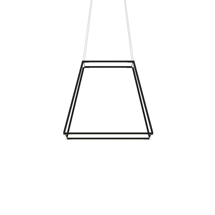 LED Pendant from the Z-Bar collection in Matte Black finish