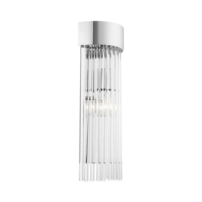 One Light Wall Sconce from the Norwich collection in Polished Chrome finish