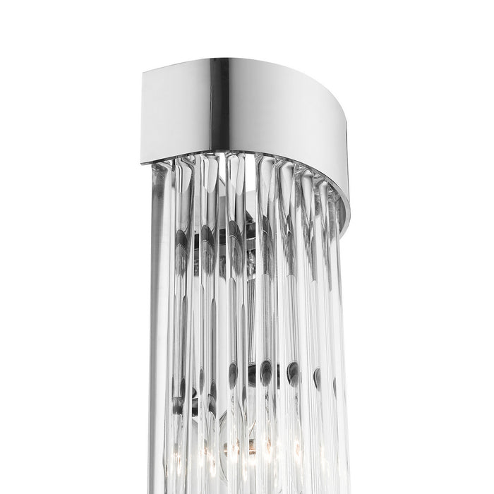 One Light Wall Sconce from the Norwich collection in Polished Chrome finish