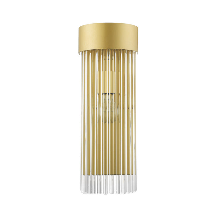 One Light Wall Sconce from the Norwich collection in Soft Gold finish