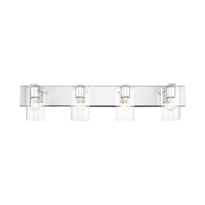 Four Light Vanity from the Zurich collection in Polished Chrome finish
