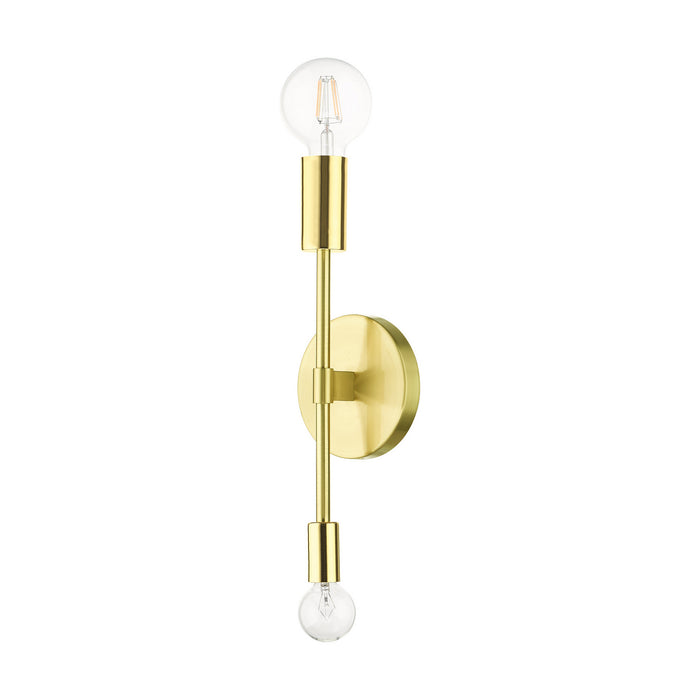 Two Light Wall Sconce from the Blairwood collection in Satin Brass finish