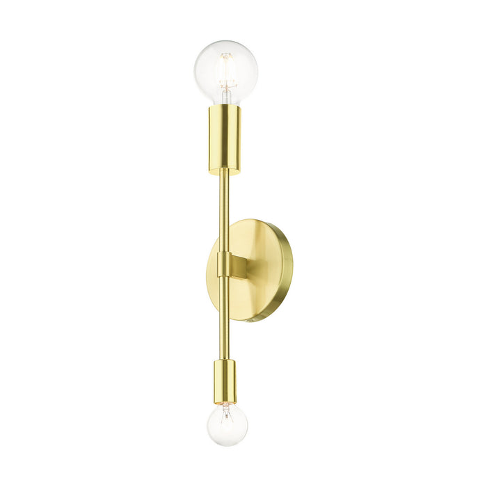 Two Light Wall Sconce from the Blairwood collection in Satin Brass finish