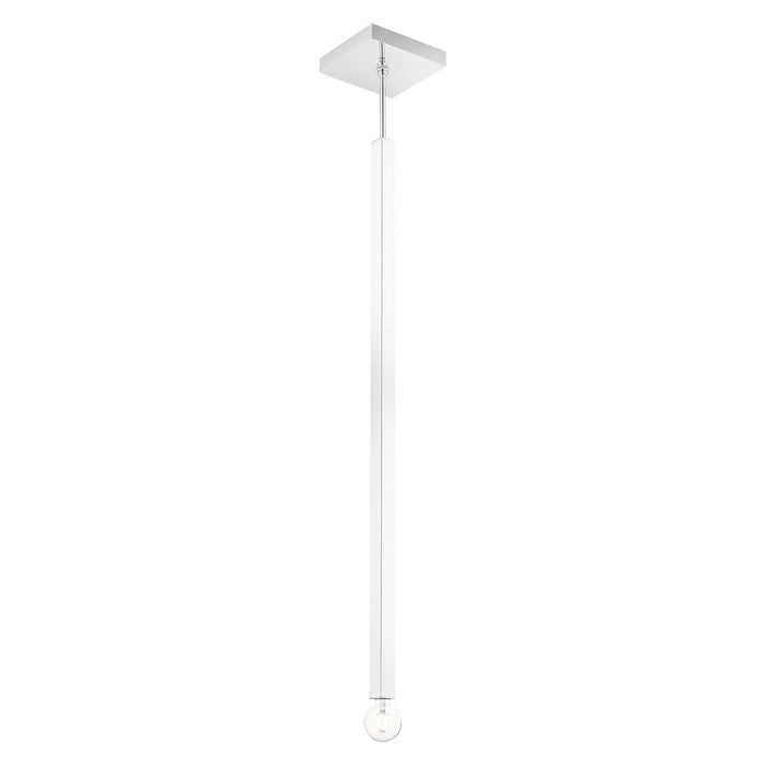 One Light Pendant from the Solna collection in Polished Chrome finish