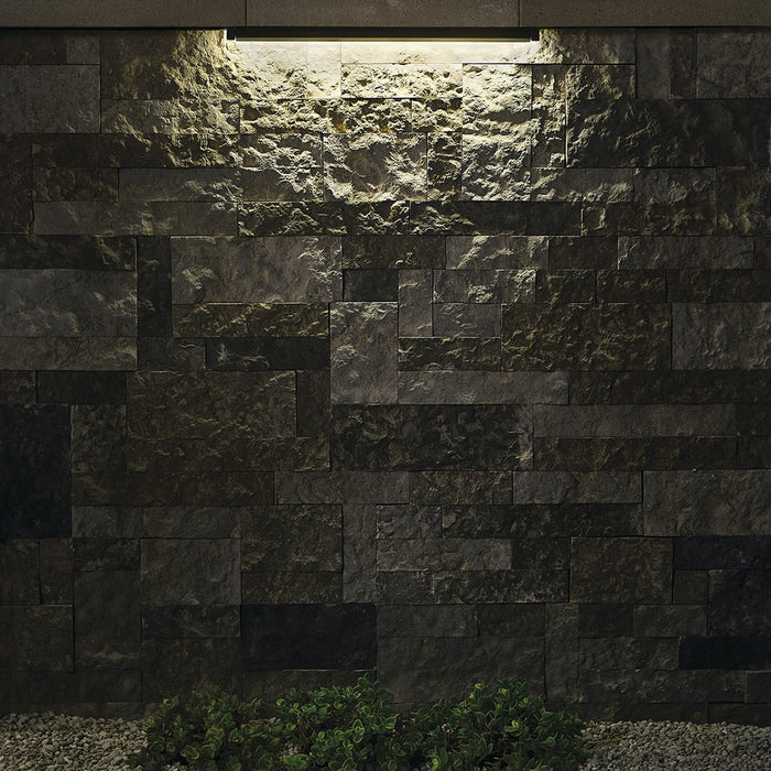 18``Hardscape from the Landscape Led collection in Textured Architectural Bronze finish